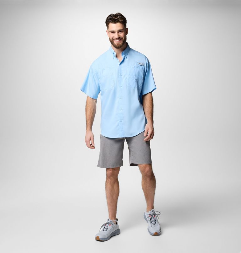 Men's Grander Marlin III Offshore Shorts, Color: City Grey Heather, image 2
