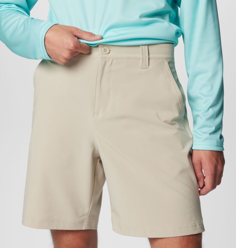Men's Grander Marlin III Offshore Shorts, Color: Fossil, image 5