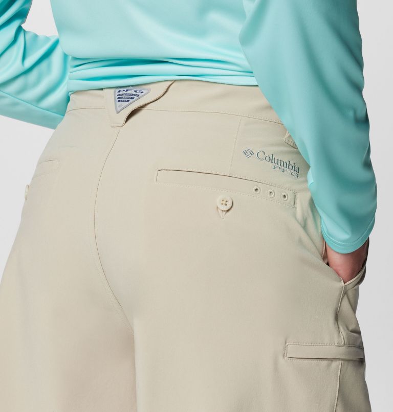 Men's Grander Marlin III Offshore Shorts, Color: Fossil, image 6