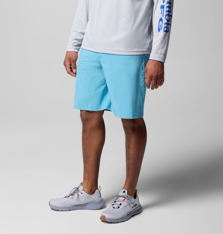 Men's Grander Marlin III Offshore Shorts, Color: Vintage Blue, image 4