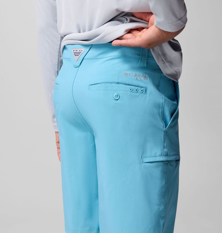 Men's Grander Marlin III Offshore Shorts, Color: Vintage Blue, image 6