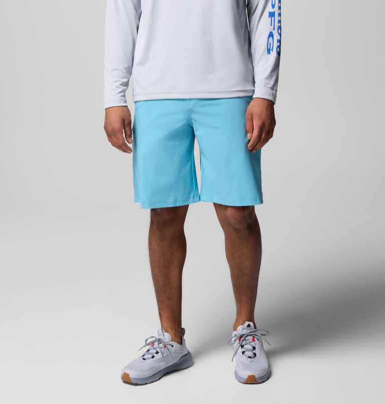 Men's Grander Marlin III Offshore Shorts, Color: Vintage Blue, image 1