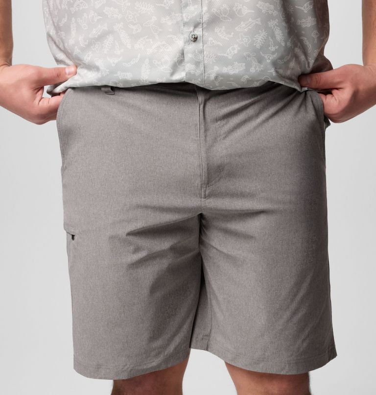 Men's Grander Marlin III Offshore Shorts - Big, Color: City Grey Heather, image 4