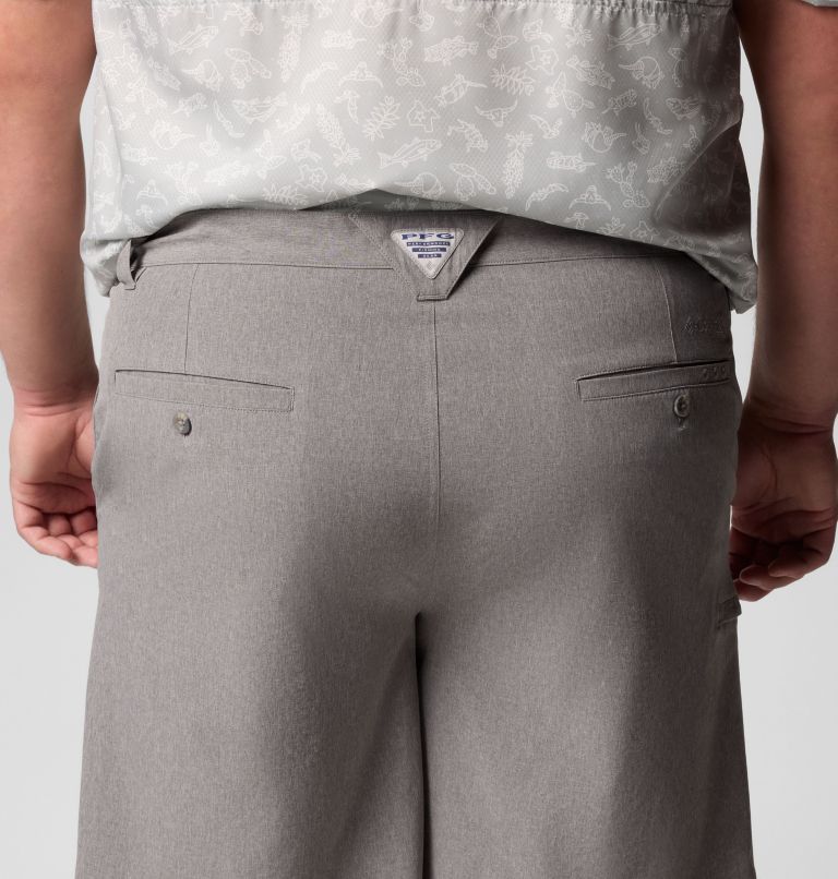 Men's Grander Marlin III Offshore Shorts - Big, Color: City Grey Heather, image 5