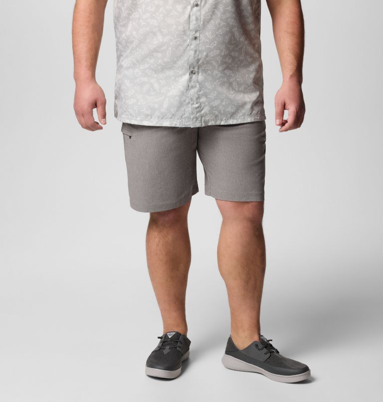 Men's Grander Marlin III Offshore Shorts - Big, Color: City Grey Heather, image 1