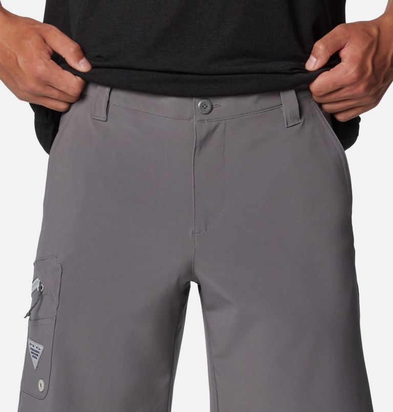 Men's PFG Terminal Tackle II Shorts, Color: City Grey, Cool Grey, image 4