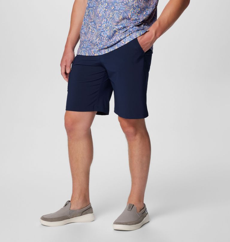 Shorts Terminal Tackle II para hombre, Color: Collegiate Navy, White, image 4