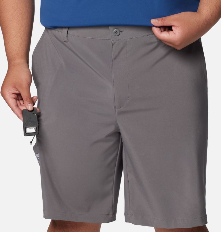 Men's PFG Terminal Tackle II Shorts - Big, Color: City Grey, Cool Grey, image 4