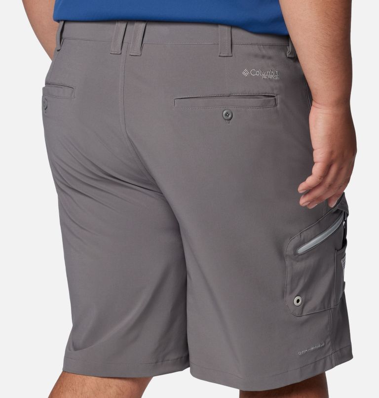 Men's PFG Terminal Tackle II Shorts - Big, Color: City Grey, Cool Grey, image 5