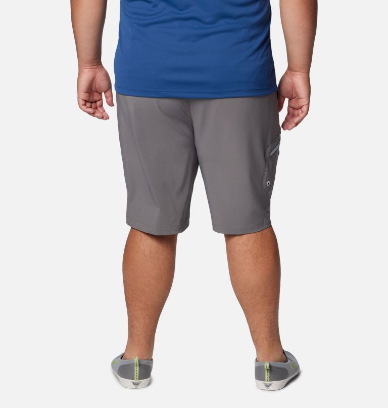 Men's PFG Terminal Tackle II Shorts - Big, Color: City Grey, Cool Grey, image 2
