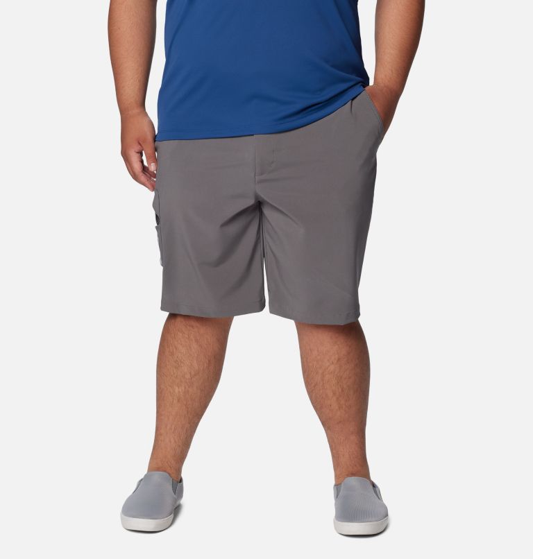 Men's PFG Terminal Tackle II Shorts - Big, Color: City Grey, Cool Grey, image 1