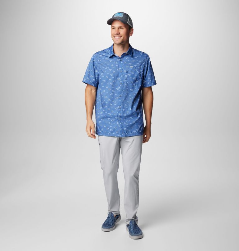 Men's PFG Terminal Tackle II Pants, Color: Cool Grey, image 3