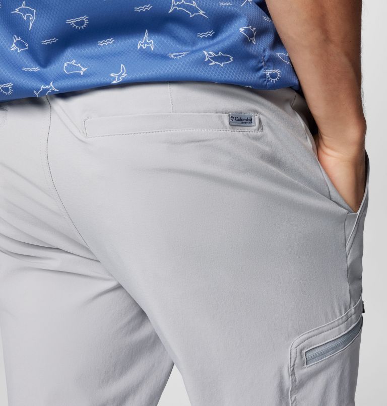 Men's PFG Terminal Tackle II Pants, Color: Cool Grey, image 6
