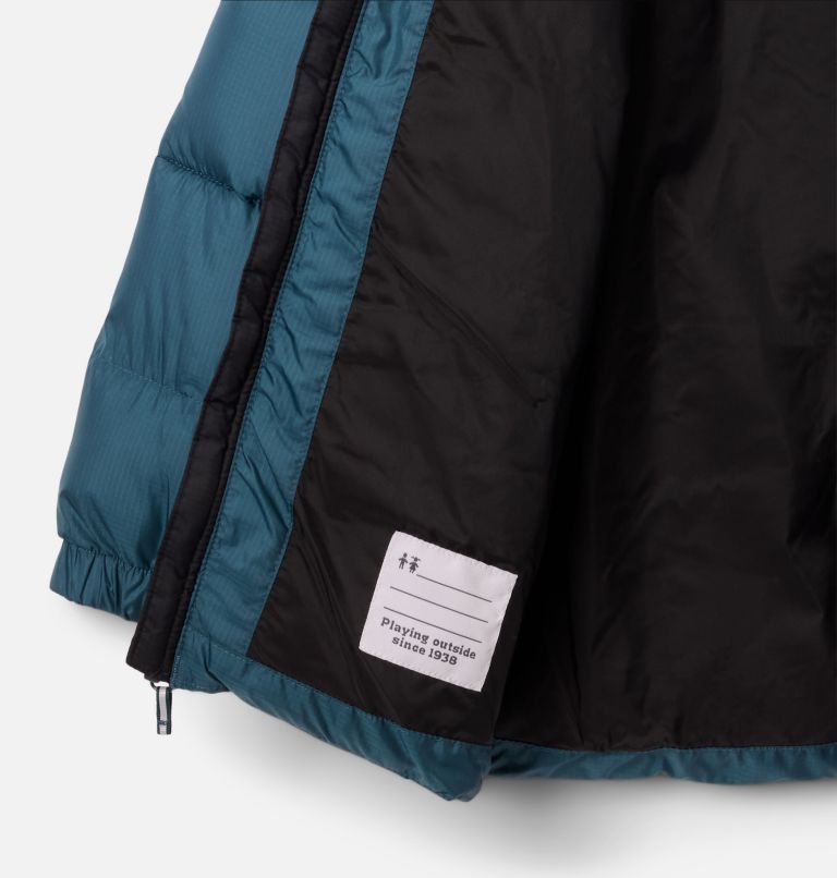 Veste à capuchon Puffect pour enfants., Color: Everblue, Black, image 3