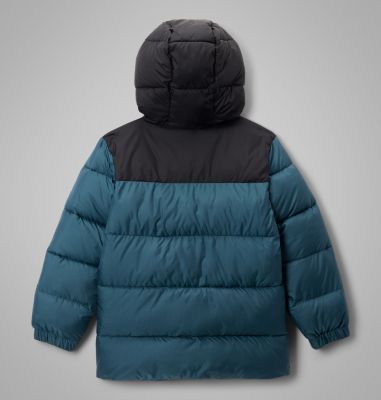 Veste à capuchon Puffect pour enfants., Color: Everblue, Black, image 5