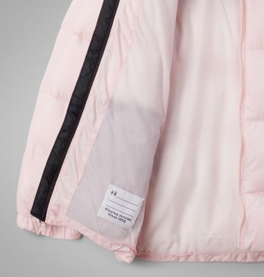 Veste à capuchon Puffect pour enfants., Color: Satin Pink, Black, image 9
