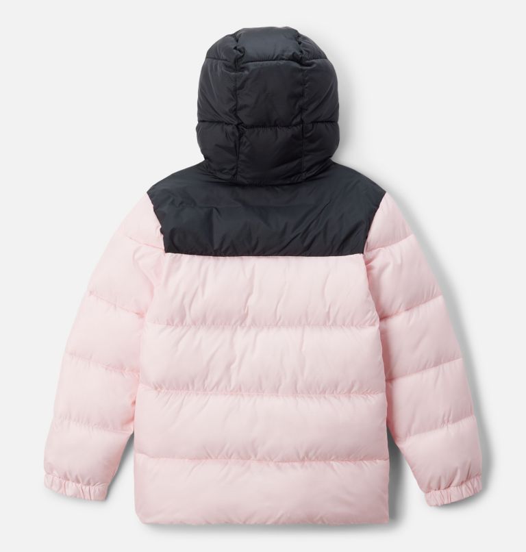 Veste à capuchon Puffect pour enfants., Color: Satin Pink, Black, image 2