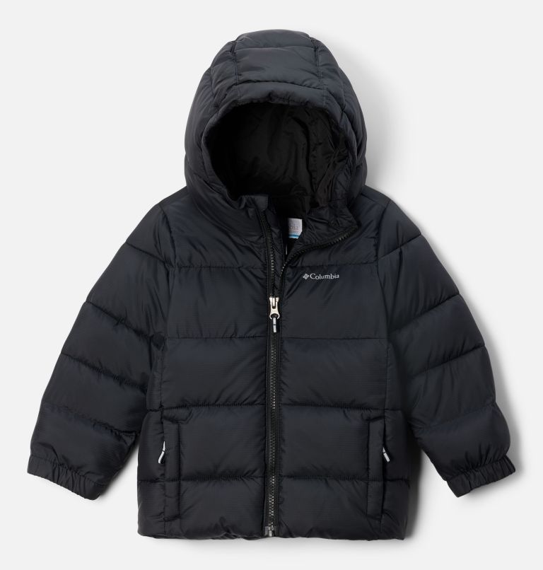 Toddler Puffect Hooded Jacket, Color: Black, image 1