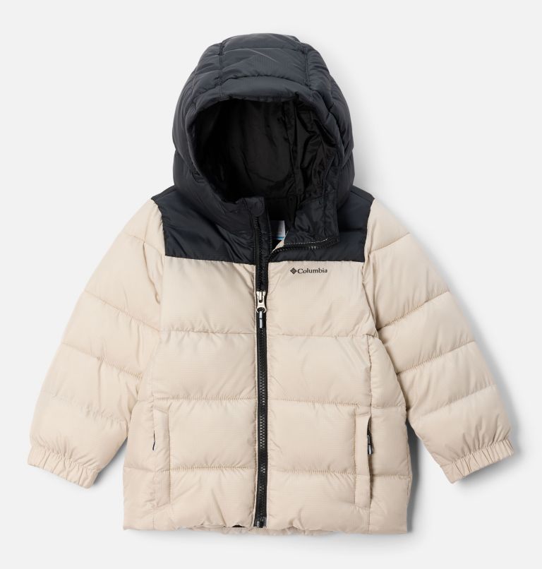 Toddler Puffect Hooded Jacket, Color: Dark Stone, Black, image 1