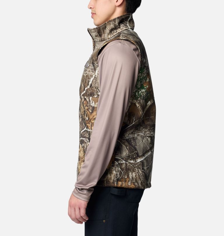 Men's PHG Ascender II Softshell Vest, Color: Realtree Edge, image 3