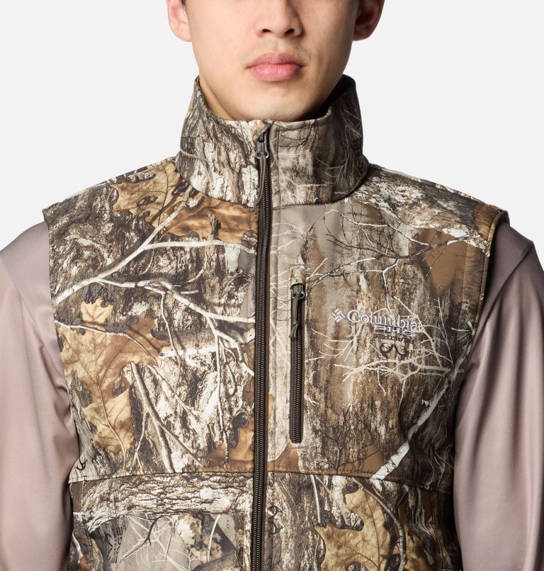 Men's PHG Ascender II Softshell Vest, Color: Realtree Edge, image 4