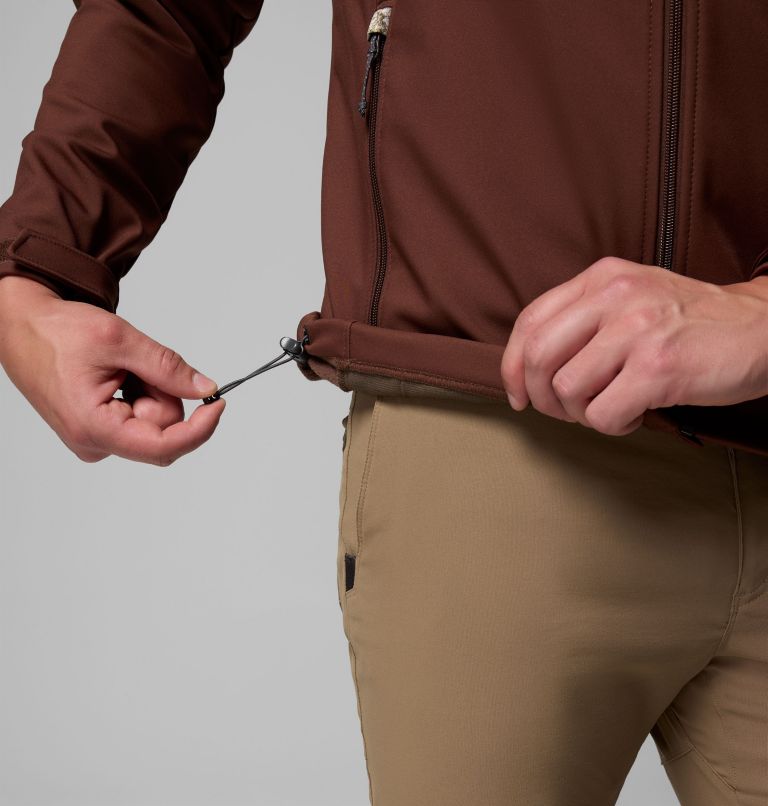 Men's PHG Ascender II Softshell Jacket, Color: Tobacco, Timberwoods Camo, image 8