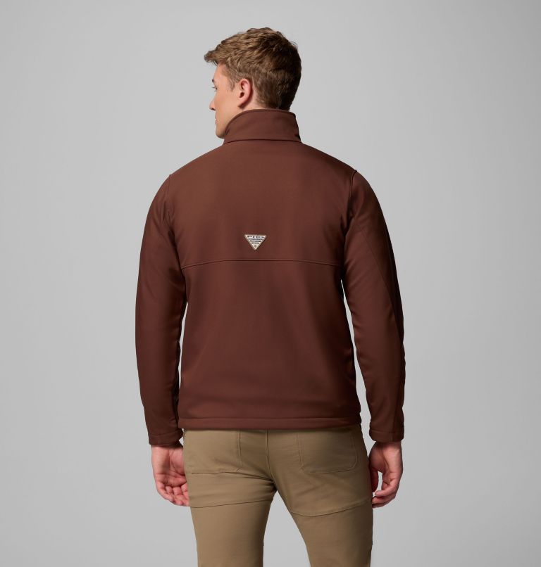 Men's PHG Ascender II Softshell Jacket, Color: Tobacco, Timberwoods Camo, image 3