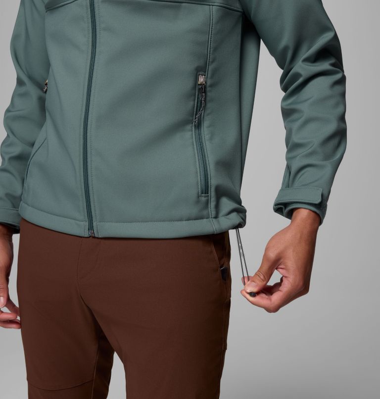 Men's PHG Ascender II Softshell Jacket, Color: Pond, Timberwoods Camo, image 7