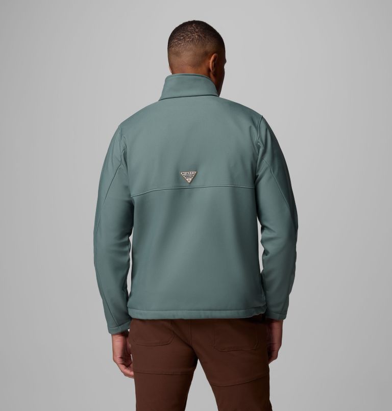 Men's PHG Ascender II Softshell Jacket, Color: Pond, Timberwoods Camo, image 3