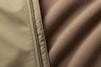 Close up of inner fleece lining.