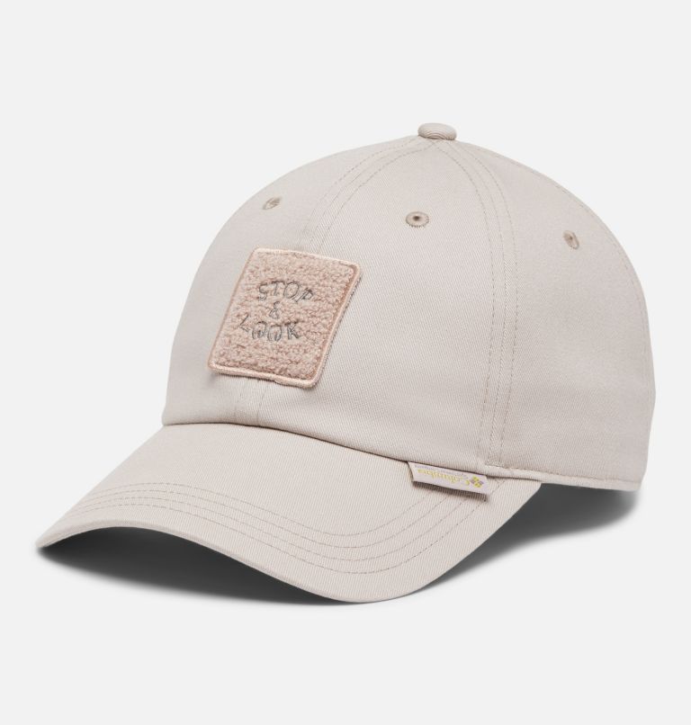 Provisions Ball Cap, Color: Crushed Clay, Stop and Look, image 1