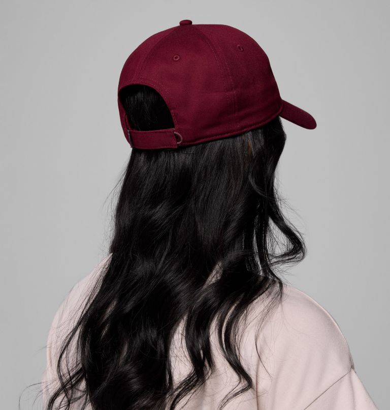 Provisions Ball Cap, Color: Rich Wine, Woven Bear, image 6