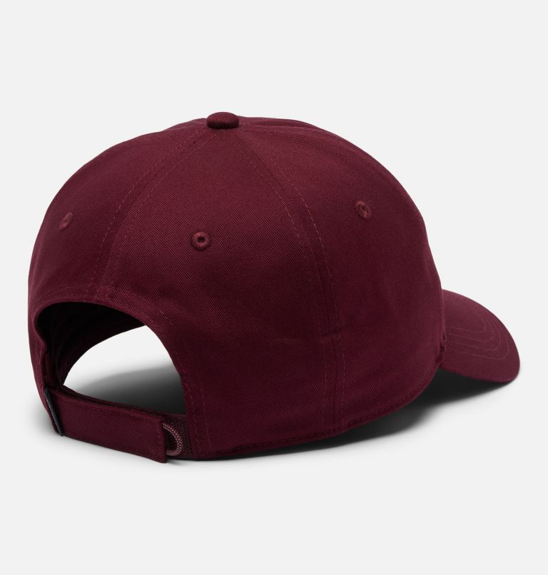 Provisions Ball Cap, Color: Rich Wine, Woven Bear, image 2