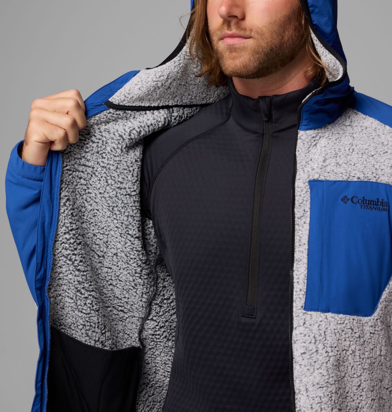 Men's Arctic Crest™ Sherpa Full Zip Fleece Jacket 6