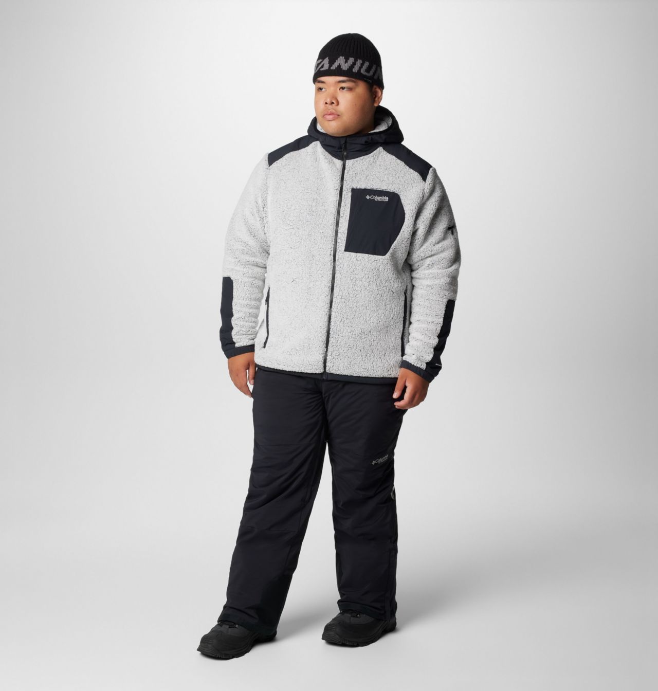Men's Arctic Crest™ Sherpa Full Zip Fleece Jacket - Big 3