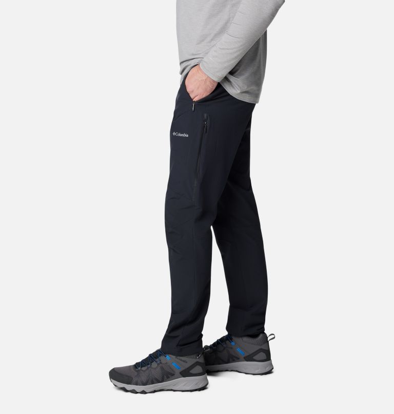Men's Columbia Tech Softshell Pants, Color: Black, image 3