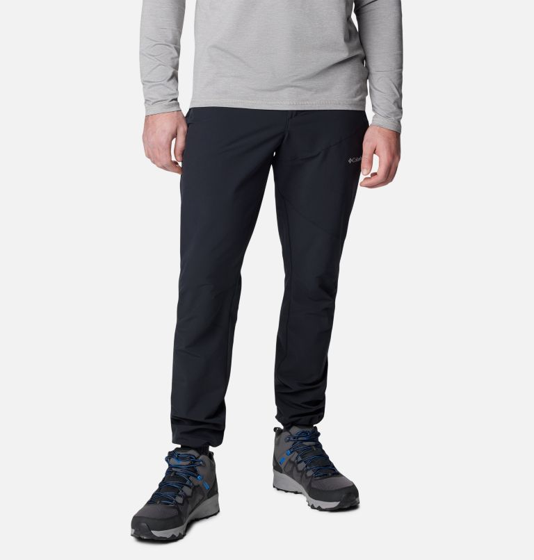 Men's Columbia Tech Softshell Pants, Color: Black, image 7