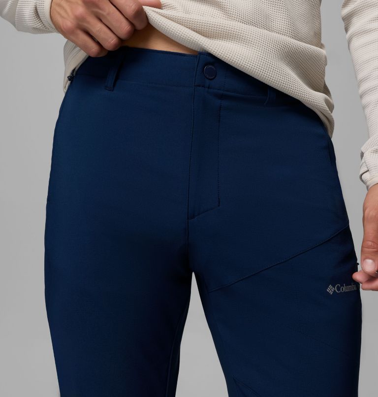 Men's Columbia Tech Softshell Trousers, Color: Collegiate Navy, image 5