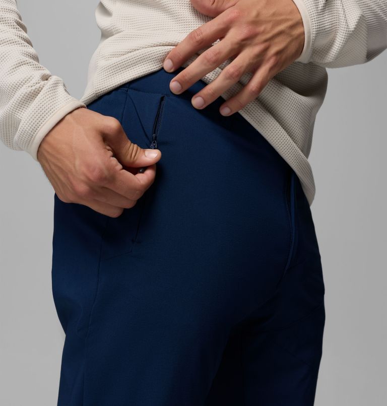 Men's Columbia Tech Softshell Trousers, Color: Collegiate Navy, image 9
