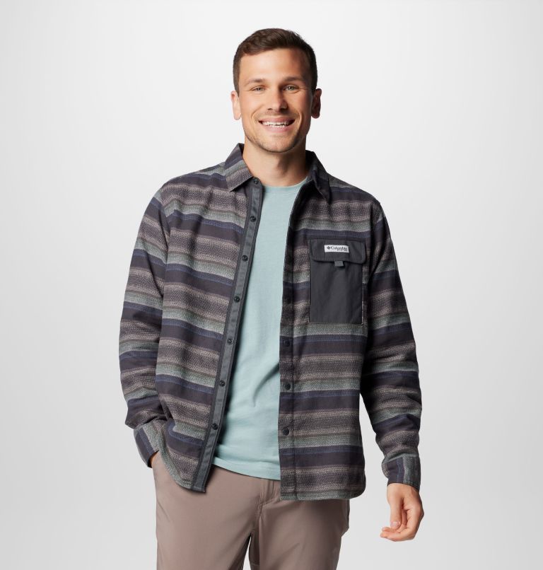 Surchemise PFG Uncharted pour hommes, Color: Shark Lunar Stripe, image 5