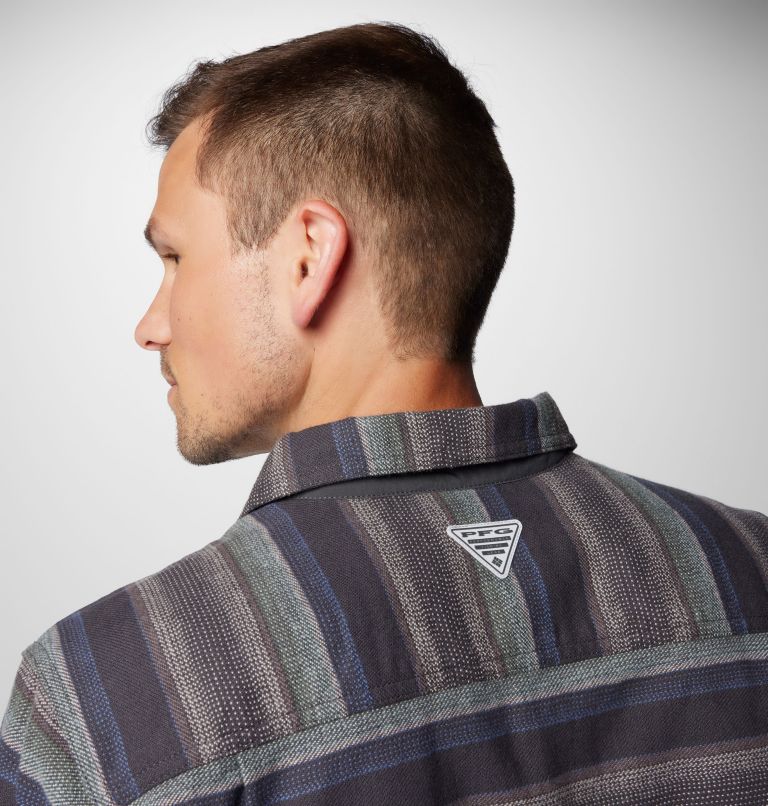 Surchemise PFG Uncharted pour hommes, Color: Shark Lunar Stripe, image 9