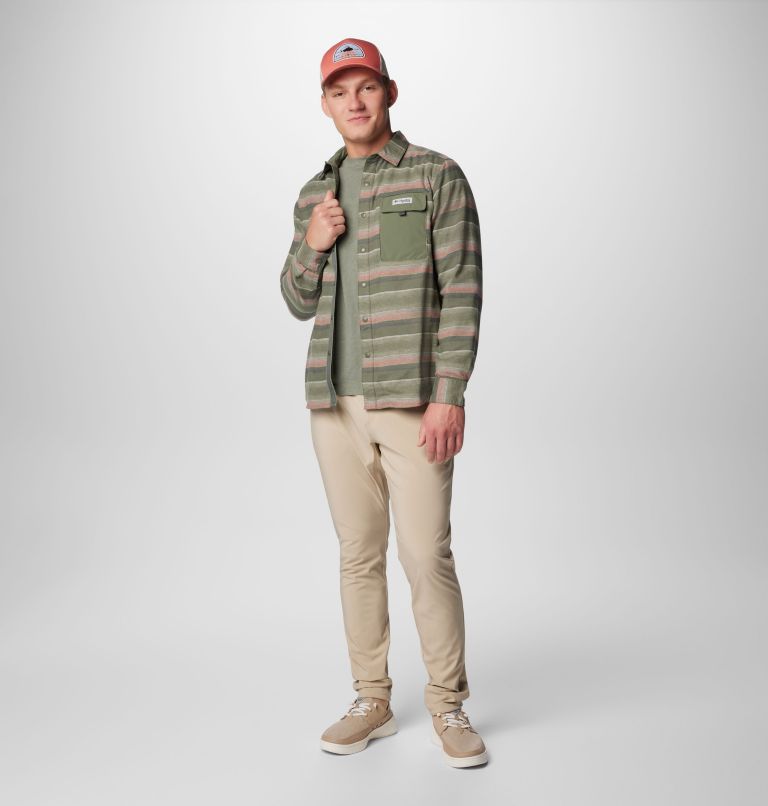 Surchemise PFG Uncharted pour hommes – Grandes tailles, Color: Smokey Sage Lunar Stripe, image 3