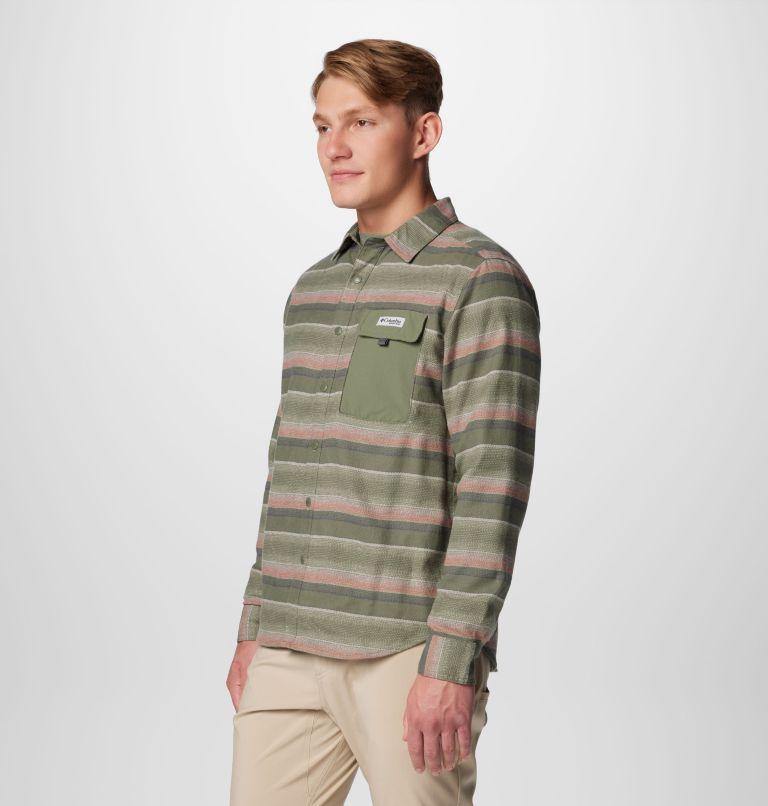 Surchemise PFG Uncharted pour hommes – Grandes tailles, Color: Smokey Sage Lunar Stripe, image 4