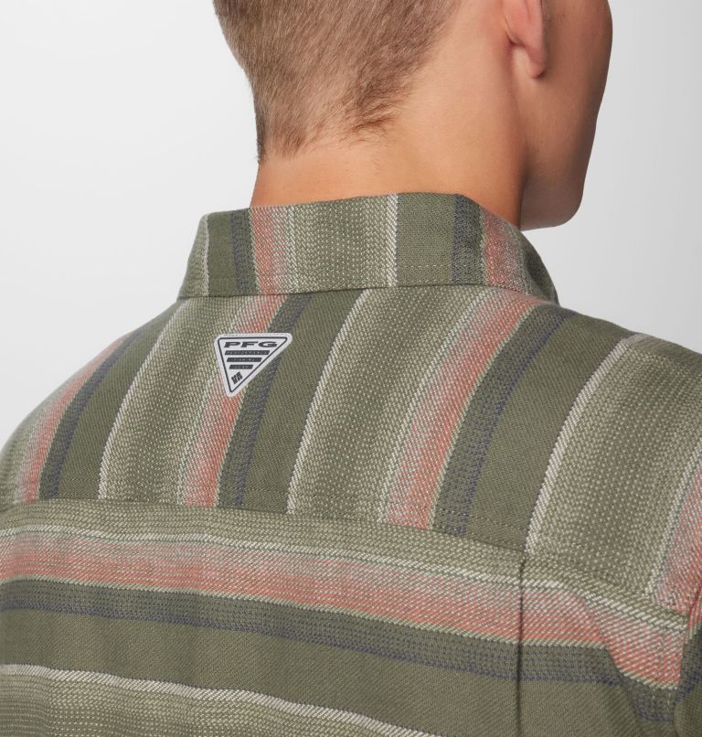 Surchemise PFG Uncharted pour hommes – Grandes tailles, Color: Smokey Sage Lunar Stripe, image 7
