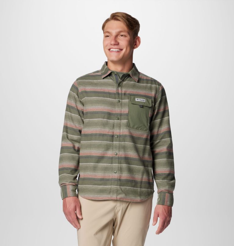 Surchemise PFG Uncharted pour hommes – Grandes tailles, Color: Smokey Sage Lunar Stripe, image 8