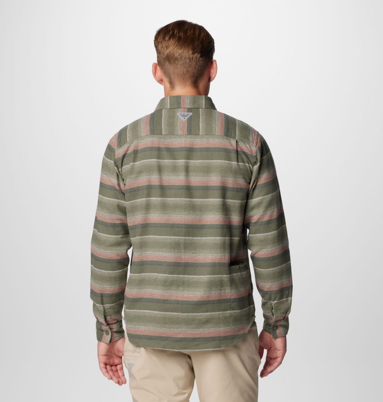 Surchemise PFG Uncharted pour hommes – Grandes tailles, Color: Smokey Sage Lunar Stripe, image 2