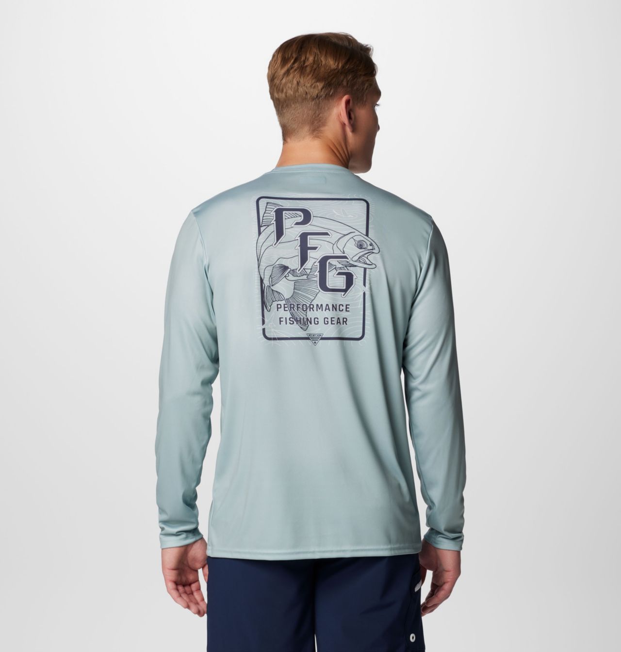 Men's PFG Terminal Tackle™ Blackline Long Sleeve Shirt 1