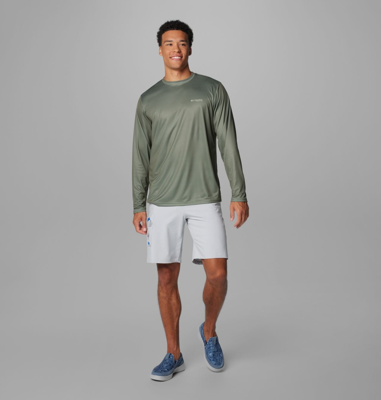 Men's PFG Terminal Tackle™ Line Time Long Sleeve Shirt 3