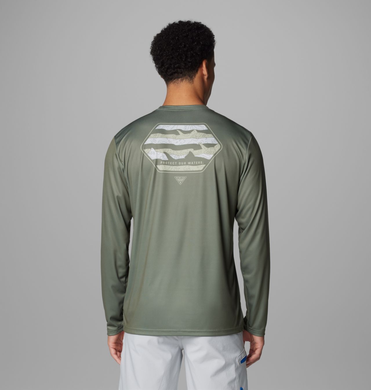 Men's PFG Terminal Tackle™ Line Time Long Sleeve Shirt 2