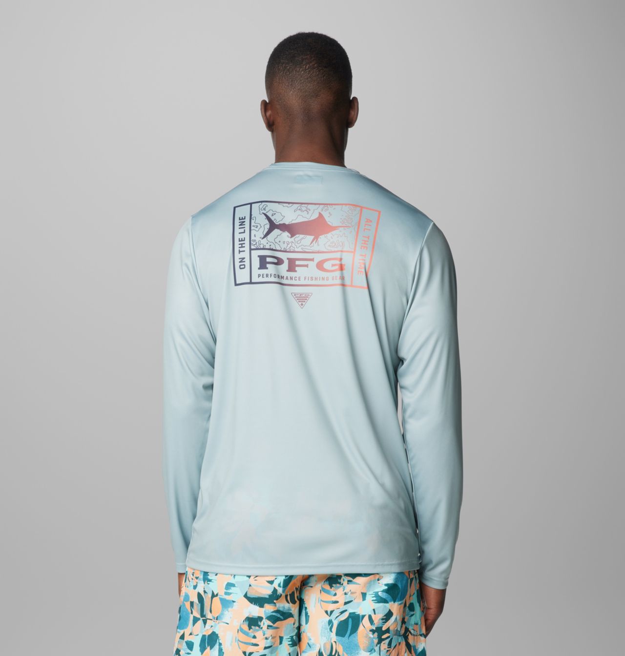 Men's PFG Terminal Tackle™ Line Time Long Sleeve Shirt 2